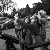 family stargazing Seattle