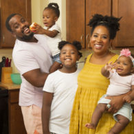 feeding family