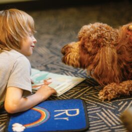 reading with rover
