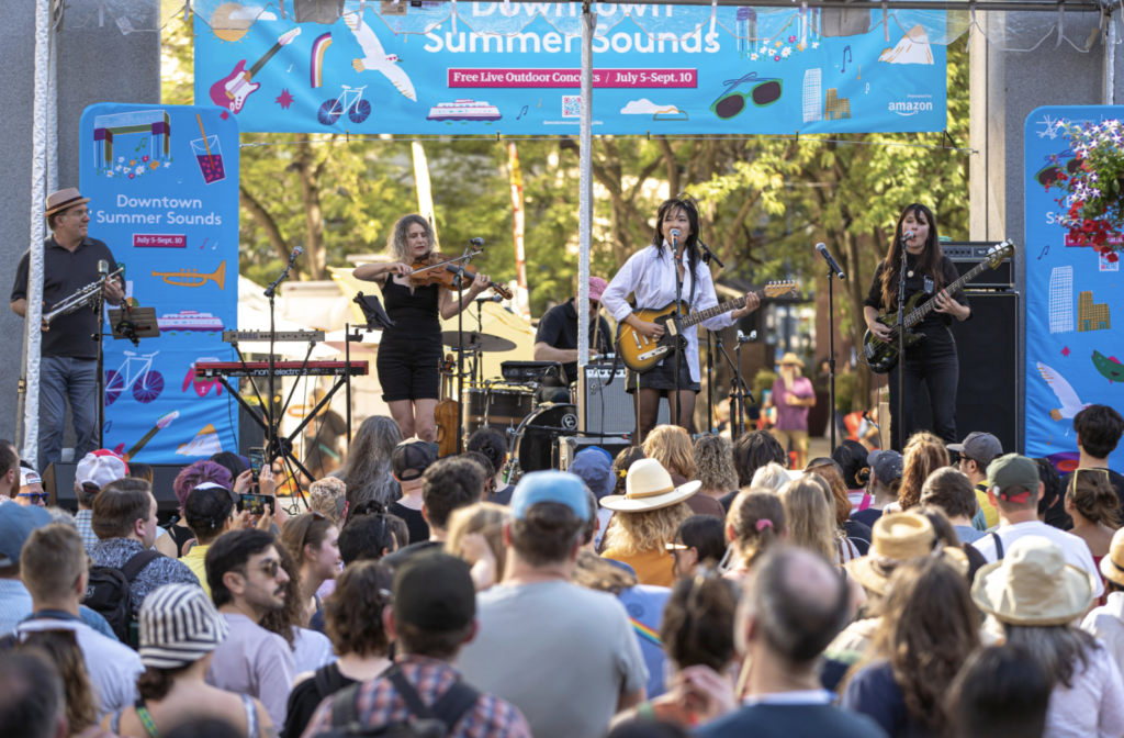 Downtown Summer Sounds from previous year.